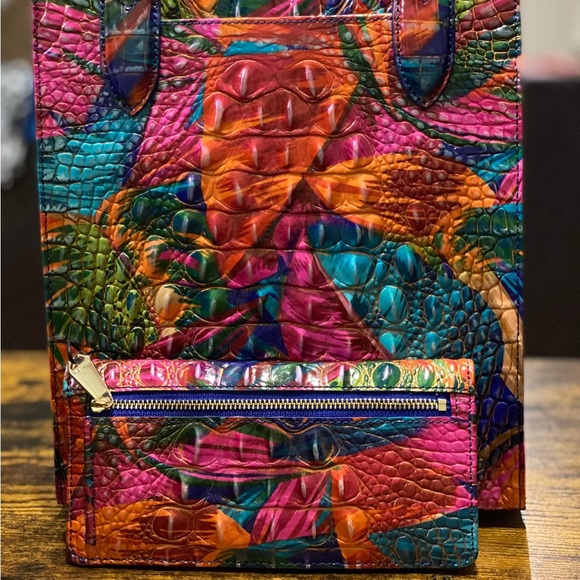 Brahmin Lush Moira and matching Ady wallet - Picture 2 of 2